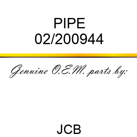 PIPE 02/200944