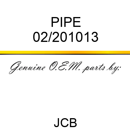 PIPE 02/201013