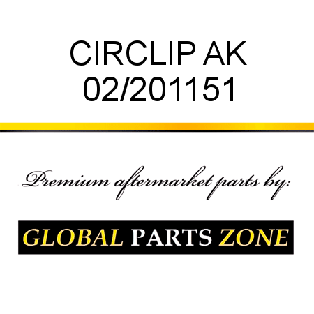 CIRCLIP AK 02/201151