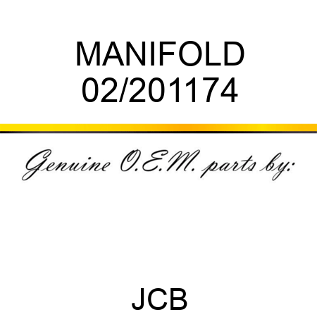 MANIFOLD 02/201174