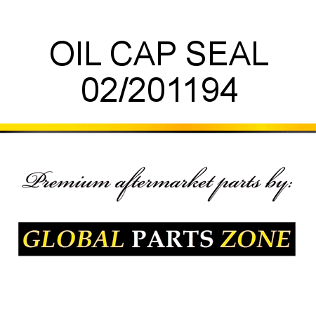 OIL CAP SEAL 02/201194