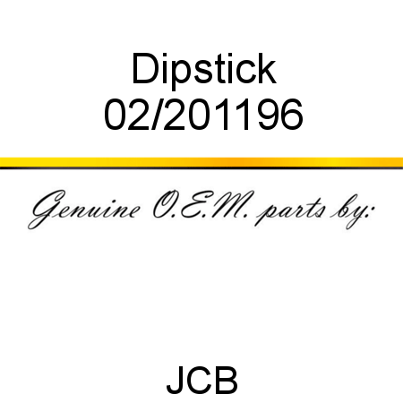 Dipstick 02/201196