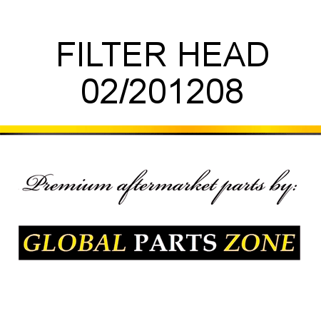 FILTER HEAD 02/201208