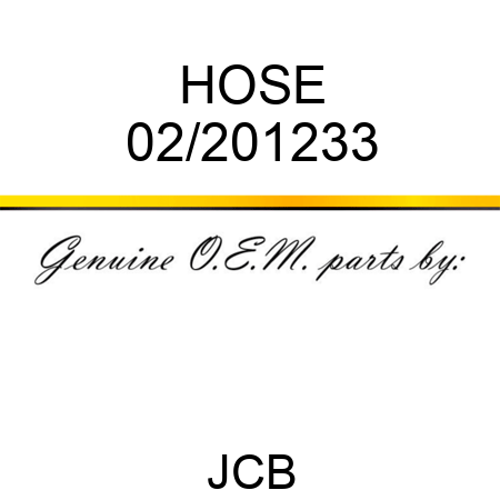 HOSE 02/201233