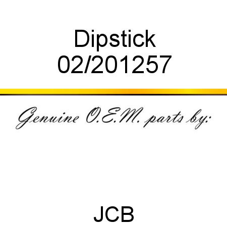 Dipstick 02/201257