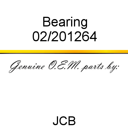 Bearing 02/201264
