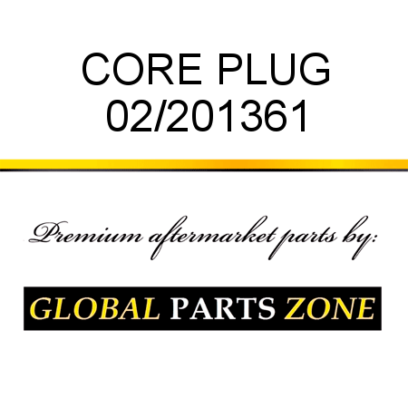 CORE PLUG 02/201361