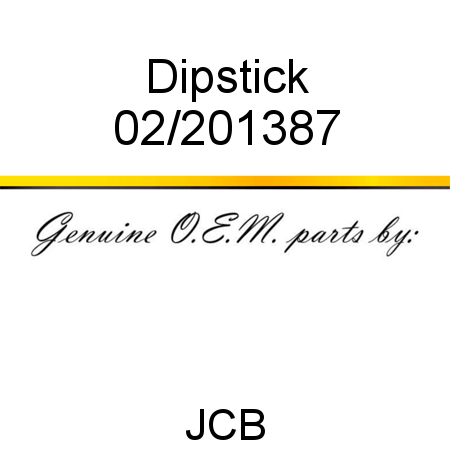 Dipstick 02/201387