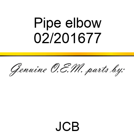 Pipe elbow 02/201677