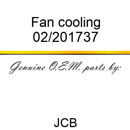 Fan cooling 02/201737