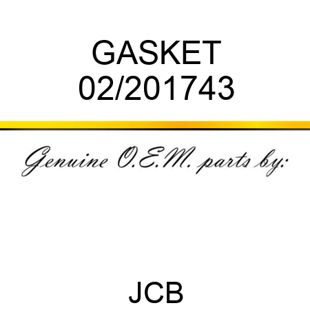 GASKET 02/201743