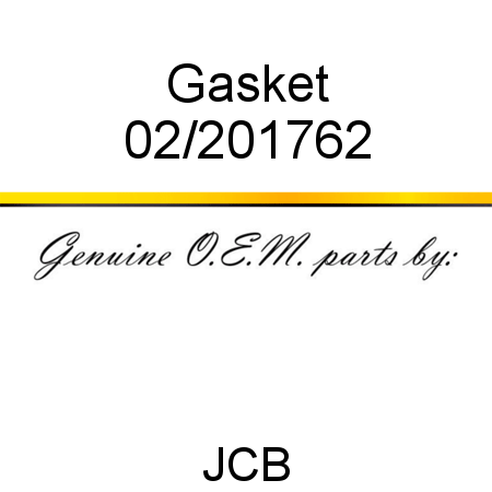 Gasket 02/201762