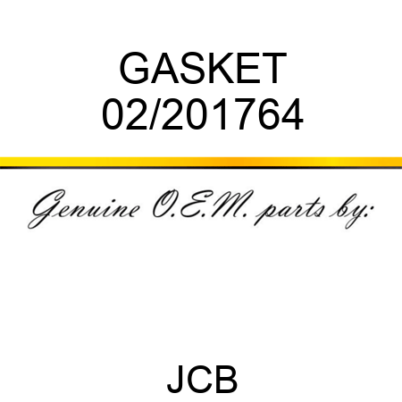 GASKET 02/201764