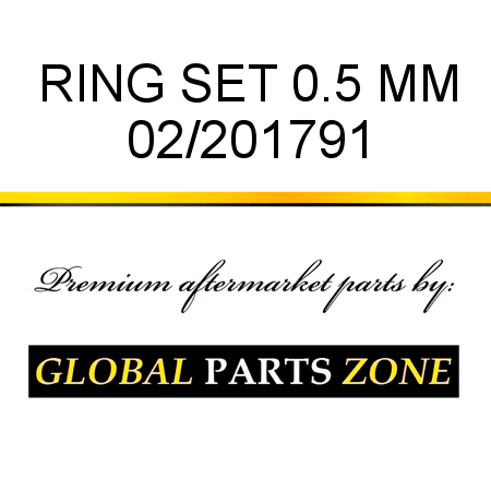 RING SET 0.5 MM 02/201791