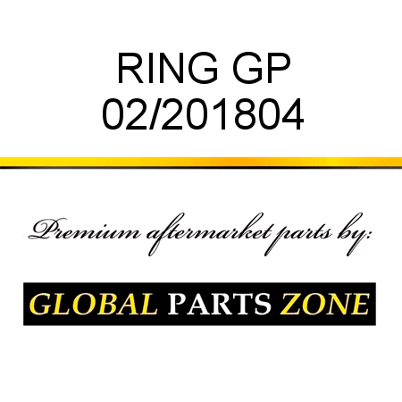 RING GP 02/201804