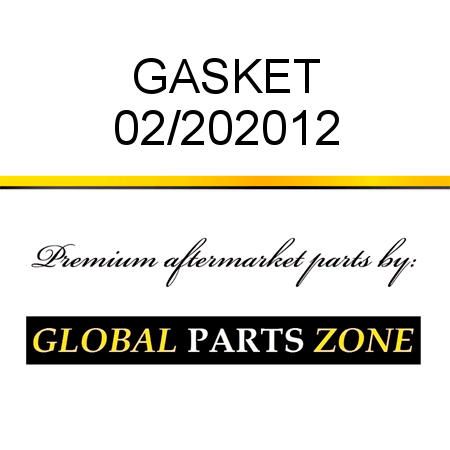 GASKET 02/202012