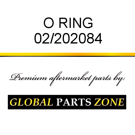 O RING 02/202084