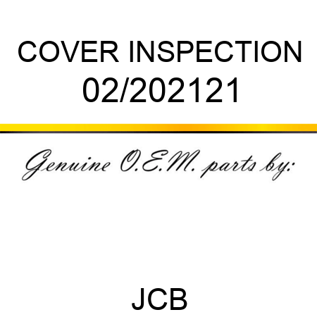 COVER INSPECTION 02/202121