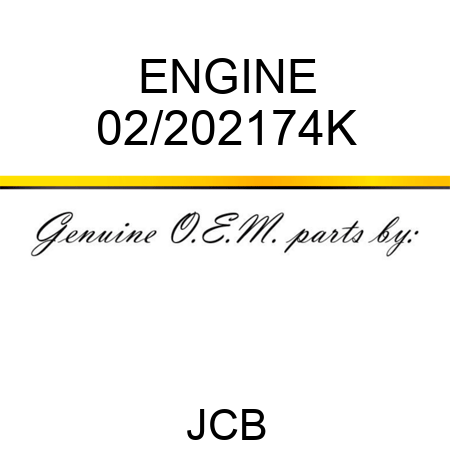 ENGINE 02/202174K