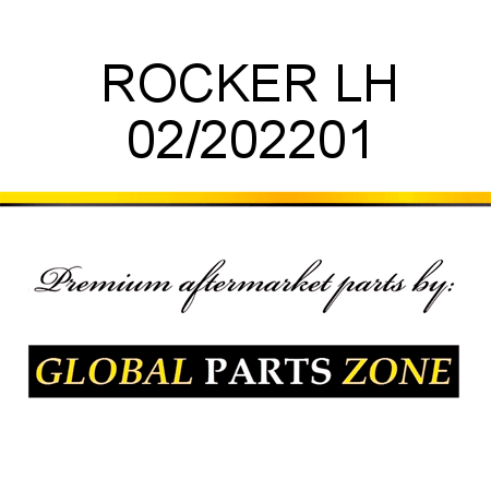 ROCKER LH 02/202201