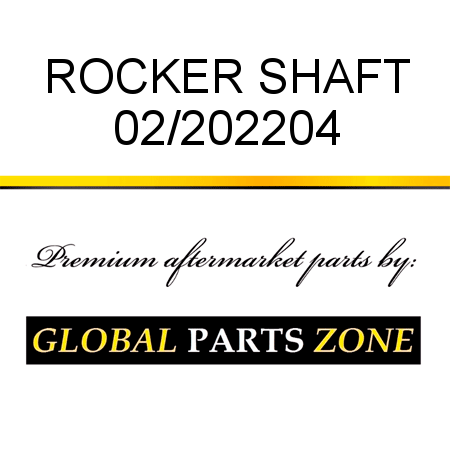 ROCKER SHAFT 02/202204
