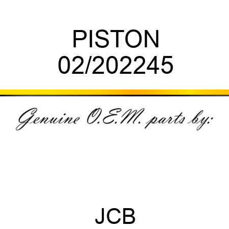 PISTON 02/202245