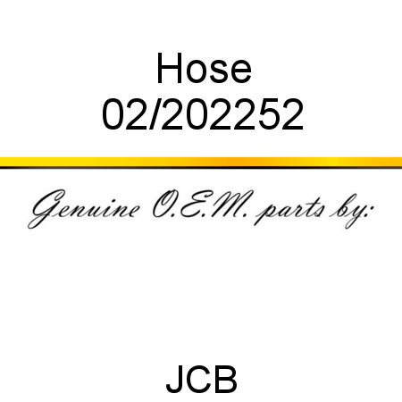 Hose 02/202252