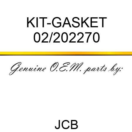 KIT-GASKET 02/202270