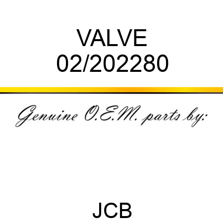 VALVE 02/202280