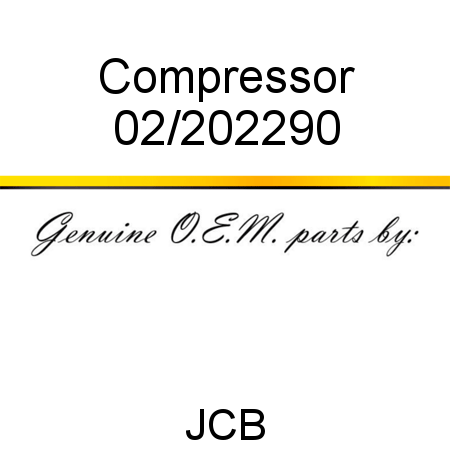 Compressor 02/202290