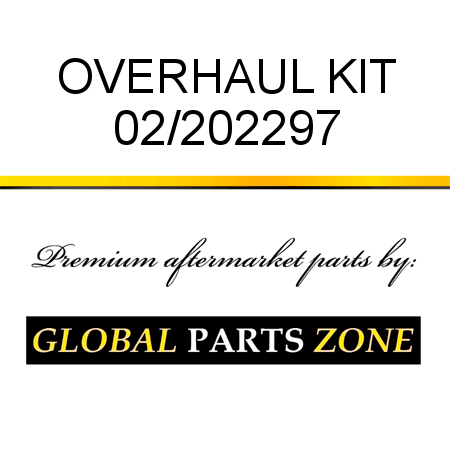 OVERHAUL KIT 02/202297