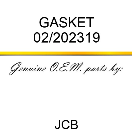 GASKET 02/202319