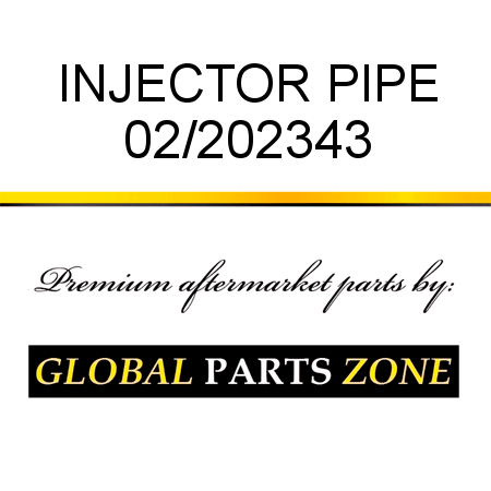 INJECTOR PIPE 02/202343