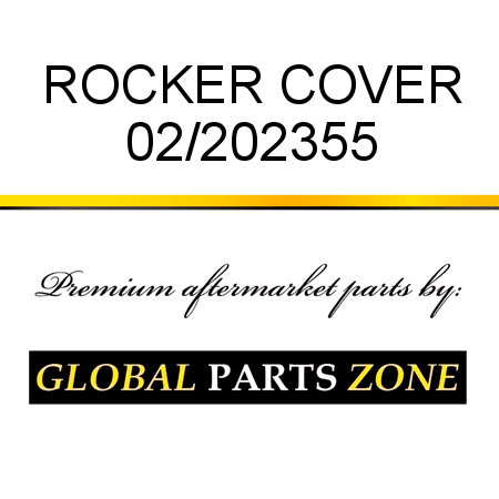 ROCKER COVER 02/202355