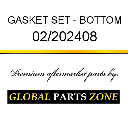 GASKET SET - BOTTOM 02/202408