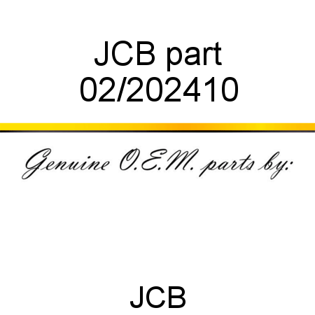 JCB part 02/202410