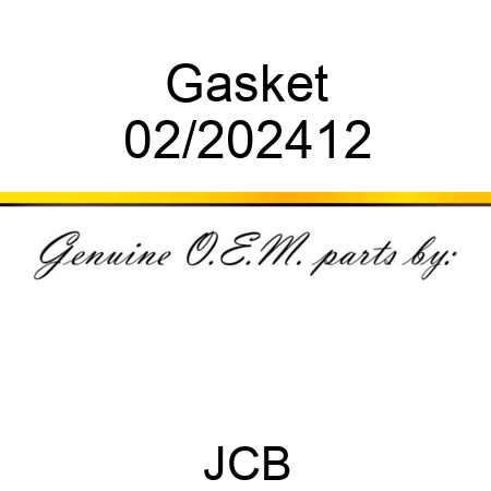 Gasket 02/202412