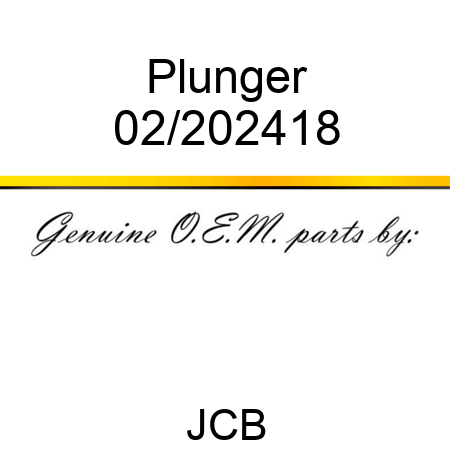 Plunger 02/202418