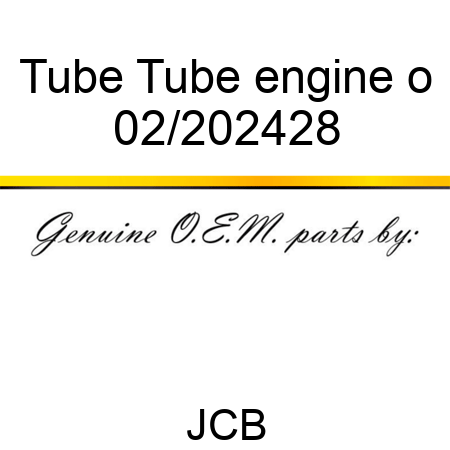 Tube Tube engine o 02/202428