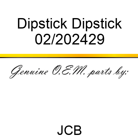 Dipstick Dipstick 02/202429