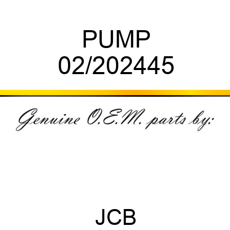 PUMP 02/202445