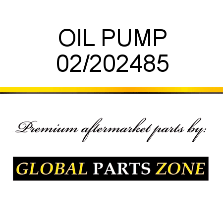 OIL PUMP 02/202485