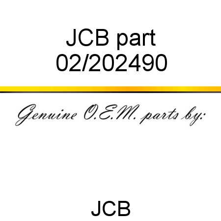 JCB part 02/202490