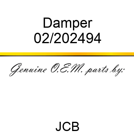 Damper 02/202494