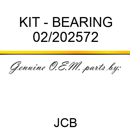 KIT - BEARING 02/202572