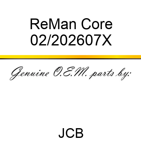 ReMan Core 02/202607X