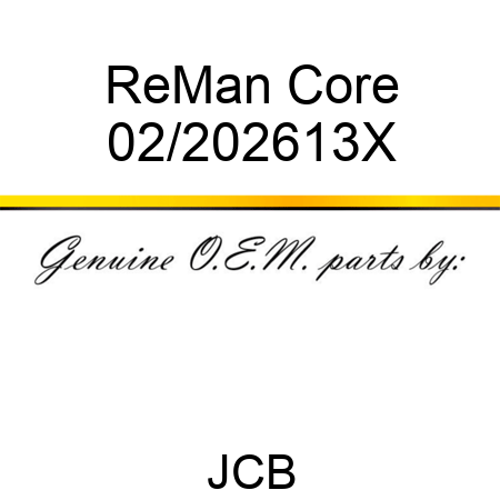 ReMan Core 02/202613X