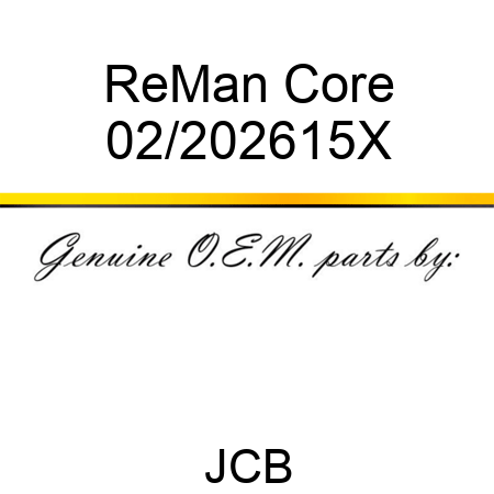 ReMan Core 02/202615X