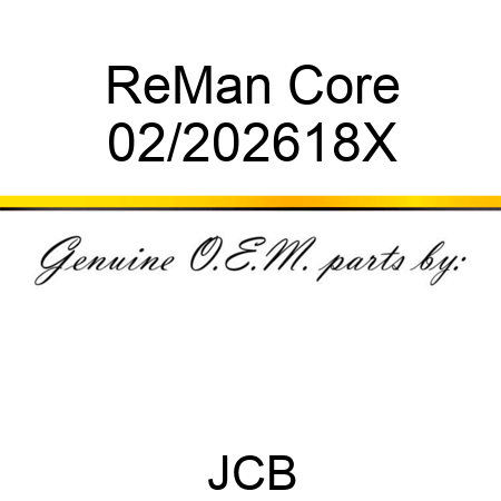 ReMan Core 02/202618X