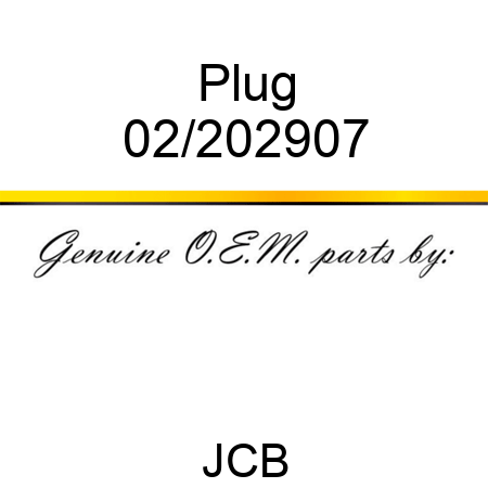 Plug 02/202907